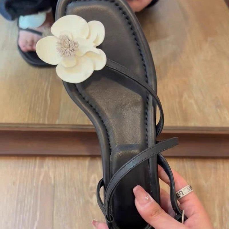 Fashion Women New Trend Flower Luxury Designer High Heels Sandals Women Fashion Female Summer Slingback Sandals Women Party Dress Shoes