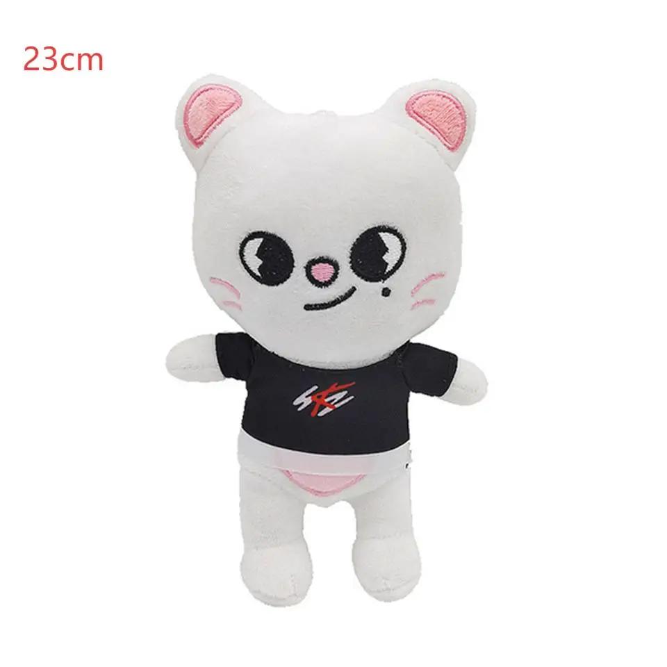 Skzoo Schlüsselanhänger Plüschtier Kawaii Skzoo Stray Wolf Plüsch Cartoon Stofftier Puppe Kawaii Begleiter Spielzeug Kindergeschenk!