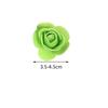 50pcs PE Foam Rose Head 3.5-4.5cm Artificial Flower For DIY Wedding Birthday Party Rose Bear Valentine's Day Gifts Garland Decor