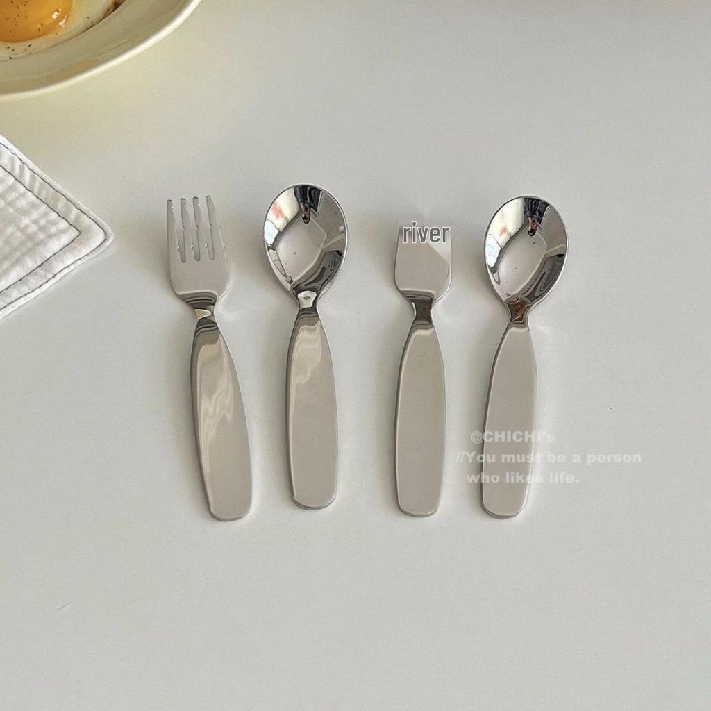 304 Stainless Steel Fork and Spoon Set – Durable, Drop-Resistant Cutlery for Home Use