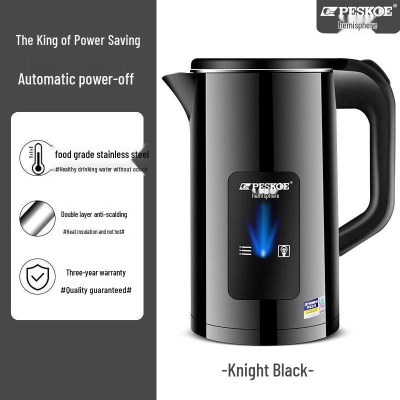 

Полусферический автоматический отключающийся изолированный электрочайник, нержавеющая сталь 304