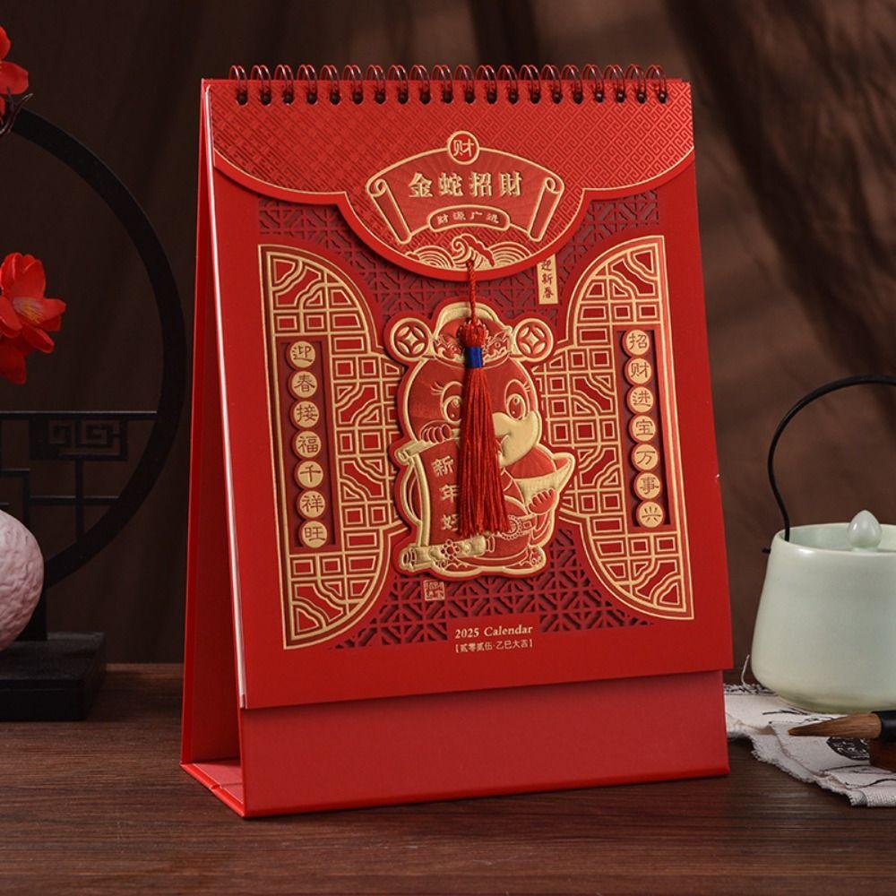 

Календарь Calabash Snake 2025 Deer Agenda Organizer Планировщик Многофункциональный новогодний календарь Подарки Snake