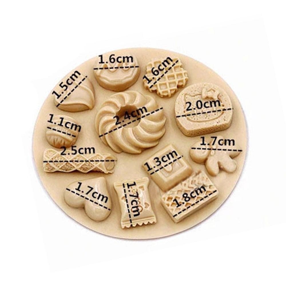 1PC Ciambelle Pan di Zenzero Caramelle Stampi in Silicone Decorazione per Torte Zucchero Arte Cioccolato Attrezzi per Cottura Forniture da Cucina