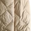 Autumn and winter collarless simple diamond loose and thin white duck down V-neck down jacket autumn and winter coat women
