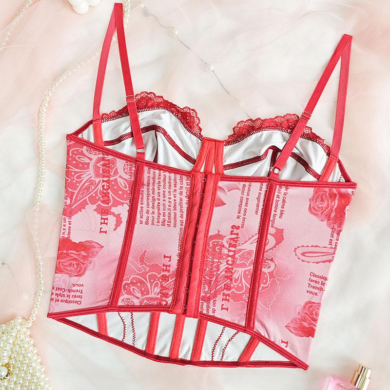 Women's Summer Sexy Lace Underwire Slim Fit Vest