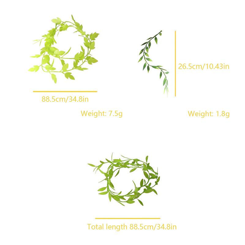 1Pc 1:12 Dollhouse Miniature Flower Vine Gardening Plant Ornament Decor Toy