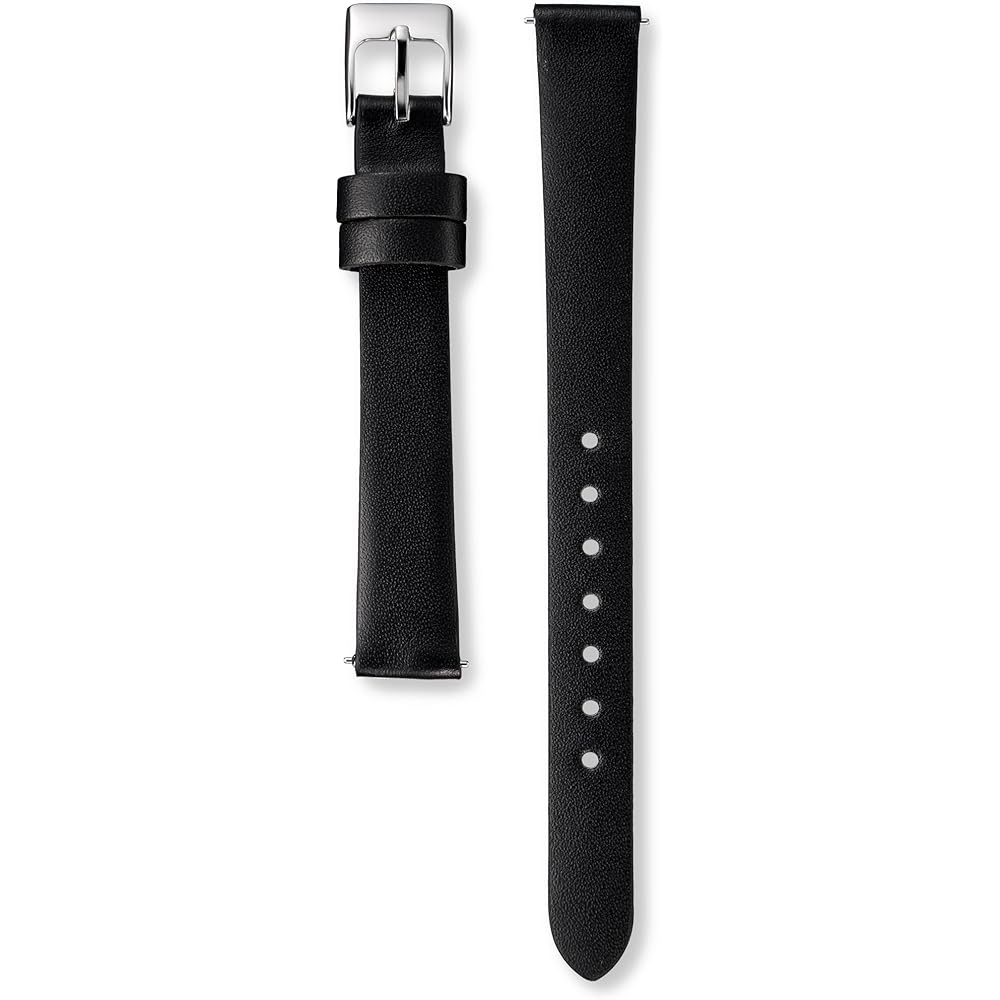Seiko Women s Watch Genuine Leather Smooth Band 12mm Width Black RS14C12BK