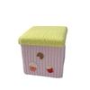 Banqueta de Armazenamento Moderna Com Capa Para Sapatos e Lanches Ideal Para Uso na Entrada