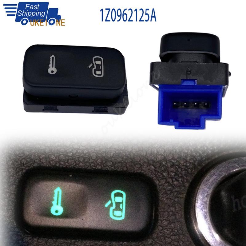 

For Skoda Octavia 2004-2013 Car Central Door Locking Switch Button Auto Electronic Parts 1Z0962125A Car Accessories Replacement