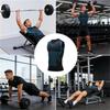 Ärmelloses Kompressionsshirt für Herren Atmungsaktives Netz-Sport-Basisschicht Schnelltrocknendes Athletisches Tanktop für Training Laufen Radfahren
