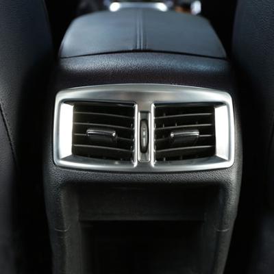 My Good Car ABS Chrome Interior Armrest Box Rear Air Vent Outlet Cover Trim Stickers for Peugeot 3008 2013-2018 Car Accessories