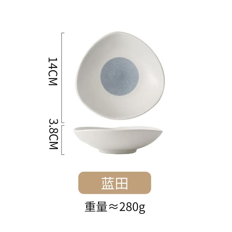 

черная керамическая посуда в японском стиле изакая барбекю суши сашими глубокая тарелка горячее блюдо голова неглубокая миска блюдо в форме сердца