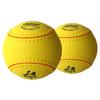 Nagase Kenko Kenko School Physical Education Size 2 Pieces (KENKO) Softball, 3, KS12-PUR,