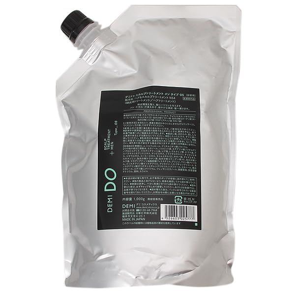 

DEMI COSMETICS DEMI DO Demi Do Hair Scalp Treatment Men Type OS NS4 1000g Treatment & [Refill]