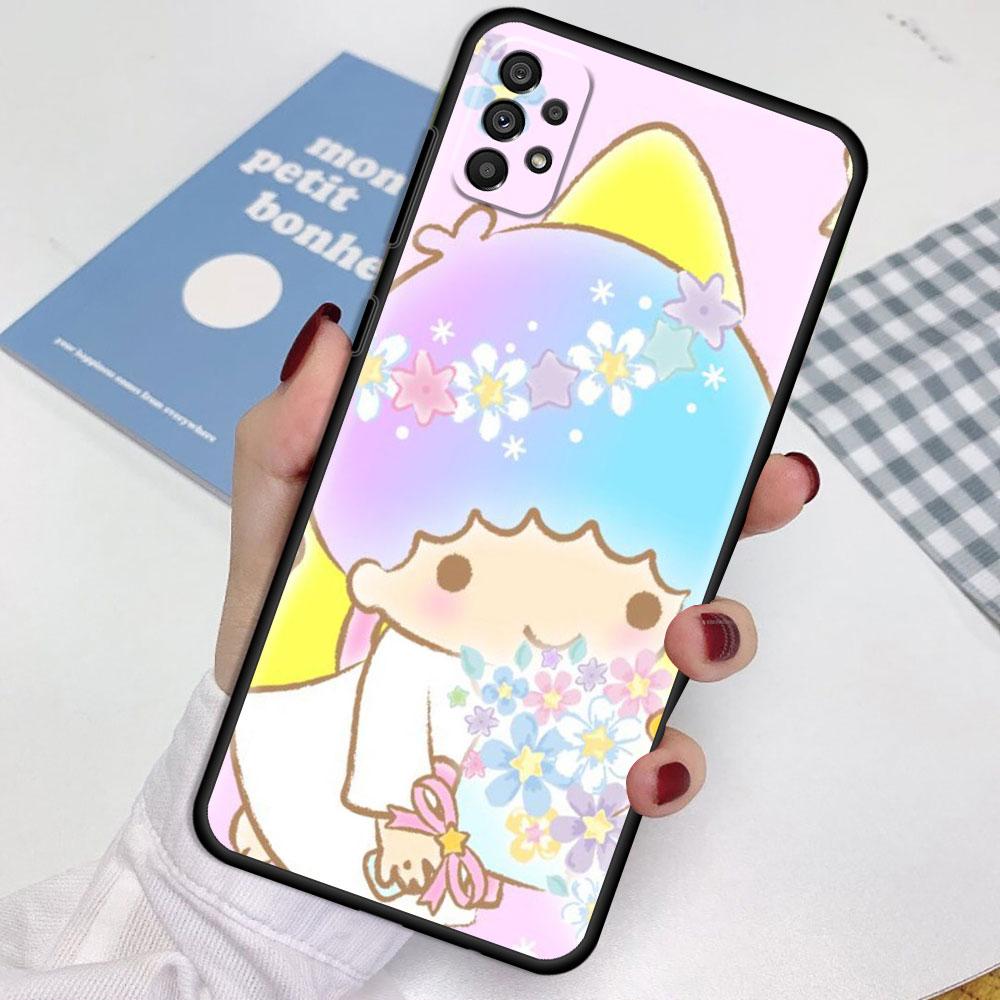 Kryt LittleTwinStars Pro Samsung Galaxy A52 A12 A51 A32 A21s A71 A32 5G A12 A22 A53 A31 A13 A72 A02s A41 A03 A04 Kryt na telefon