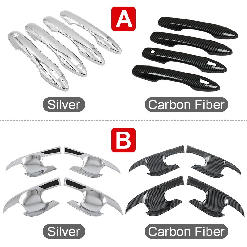 For Toyota Corolla Cross XG10    2024 2025 Hybrid ABS Car Door Handle Bowl Cover Protection Trim Cover Accessories