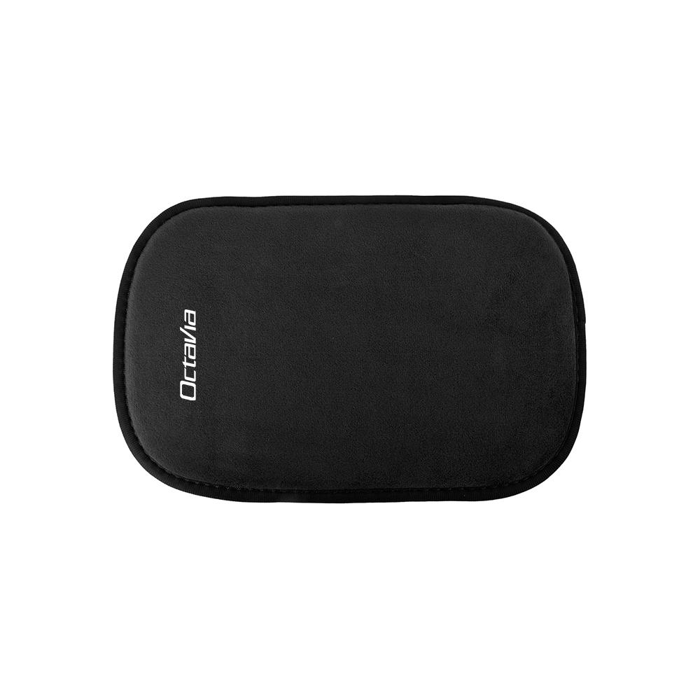 NADH5 Suede Leather Car Armrest Box Cover Center Cushion Armrest Protector Cover For Skoda Yeti Octavia 3 A5 Fabia Kodiaq Rapid Karoq