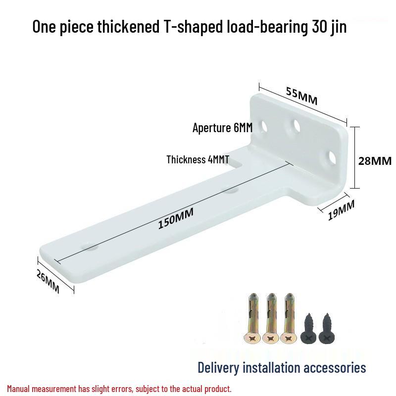 Soporte Triangular de Pared Invisible para Estantes de Escritorio o Mueble de TV