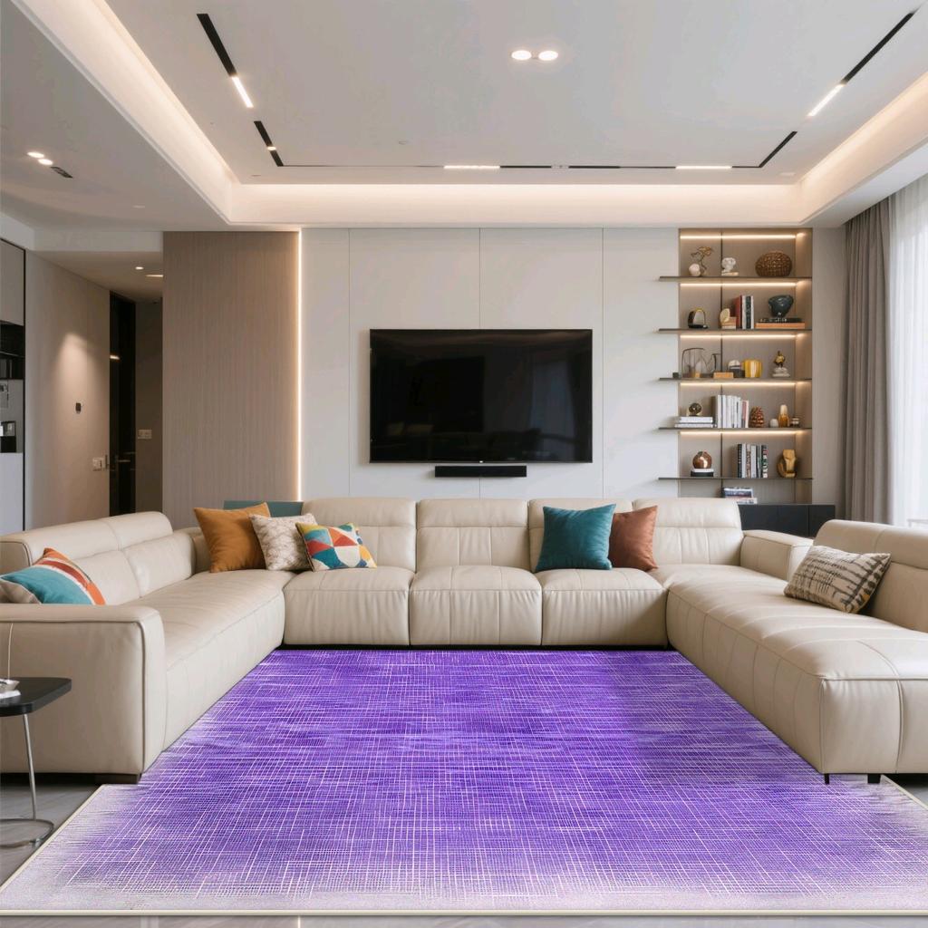 Modern Style Solid Color Living Room Home Rug Gradient Non-slip Cute Girl Room Decor Bedend Carpet Easy Clean Entrance Door Mat
