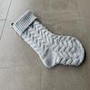 Knitted Christmas Sockings Santa Socks Christmas Decorations  Festive Supplies