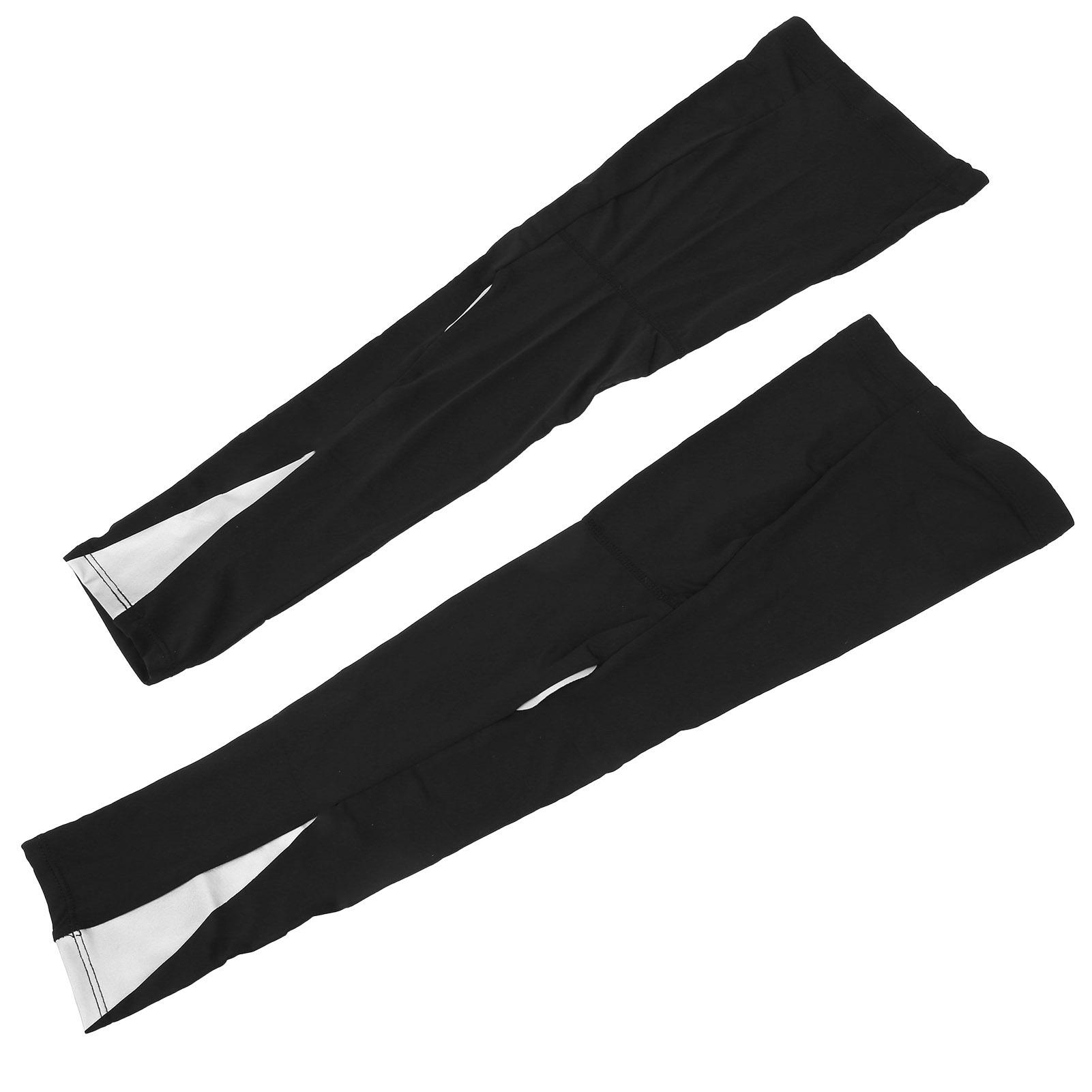 

1 пара летних велоспорта солнцезащитных чехлов для ног протектор для спорта на открытом воздухе дышащий наколенник XL