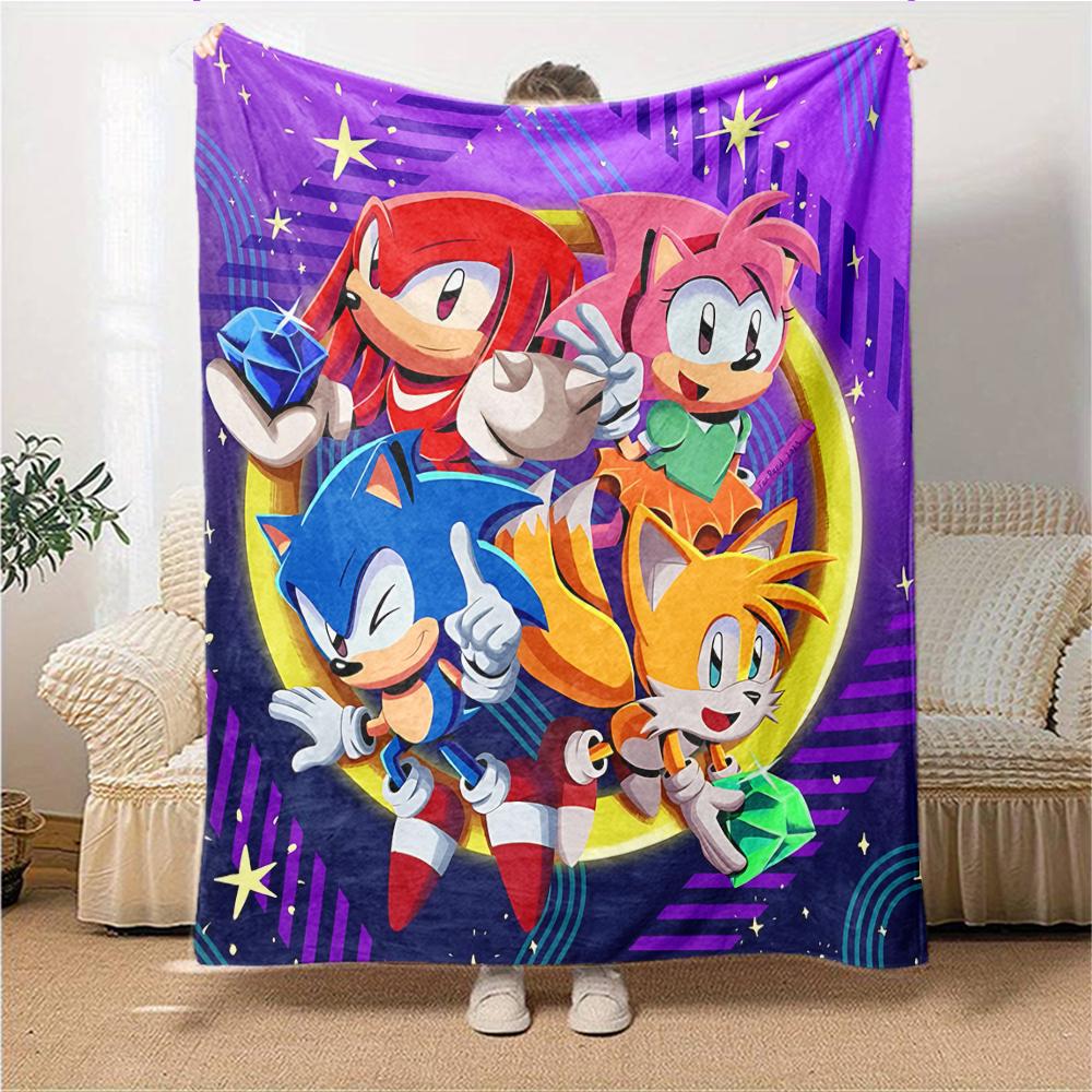 1Pc Speedsters Action Blanket For Couch Bed Plush Cozy Fuzzy Blanket Super Soft Warm Blankets For Fall And Winter 0918239