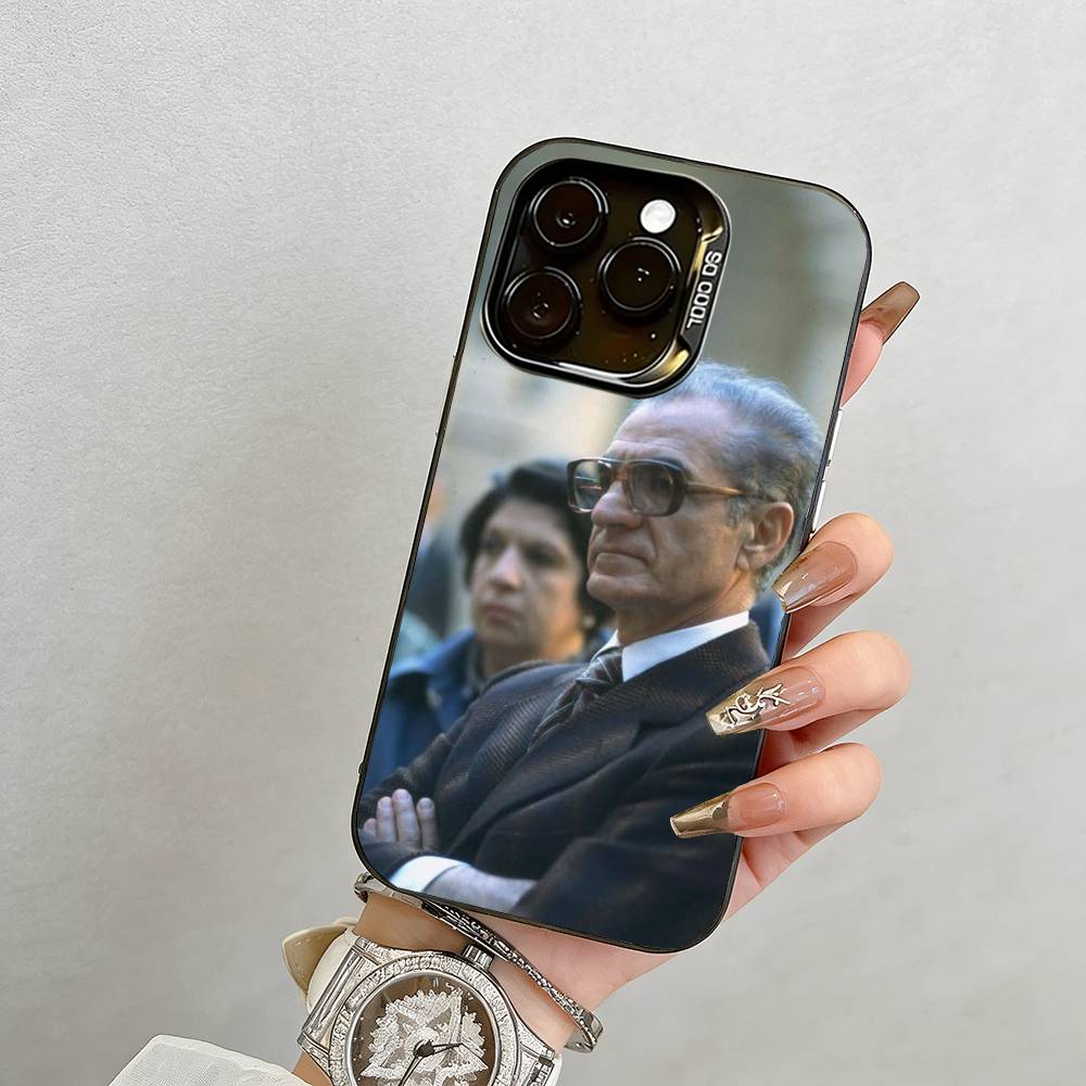 

Mohammad Reza Pahlavi Phone Case For iPhone 17,16,15,14,13,12,11 Plus,Pro Max,XS,Colored Silver Plated Inside Cover iPhone13ProMax