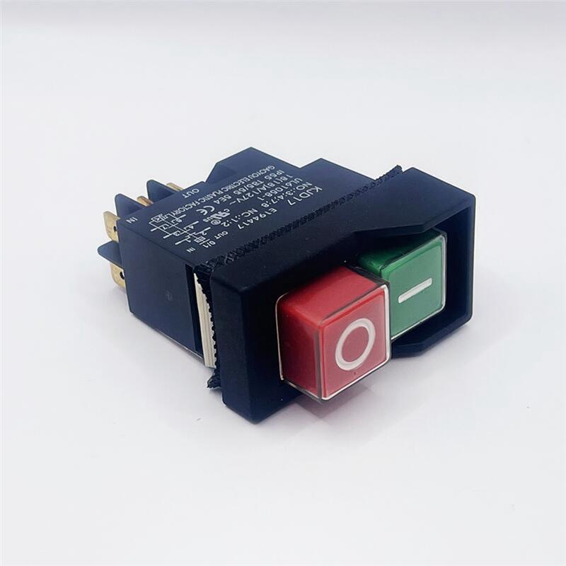 AEE2-KJD17 6 Pins Electromagnetic Start Push Button Switches IP55 Waterproof Equipment Safety Switch