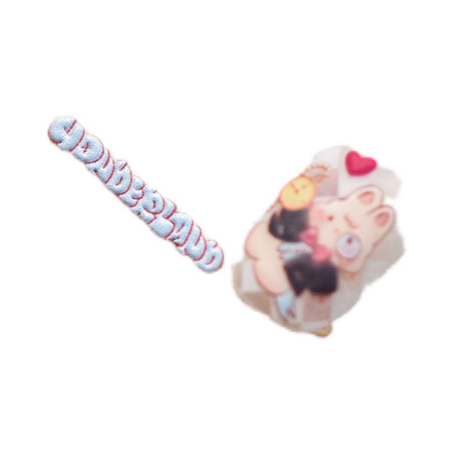 Süße Cartoon 3D-Nagelsticker - Alice & Cinderella