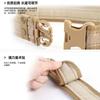 Camouflage Tactical Belt Canvas Belt Military Fan Oxford Cloth Military Training Belt Eva Men'S Outdoor Security Belt