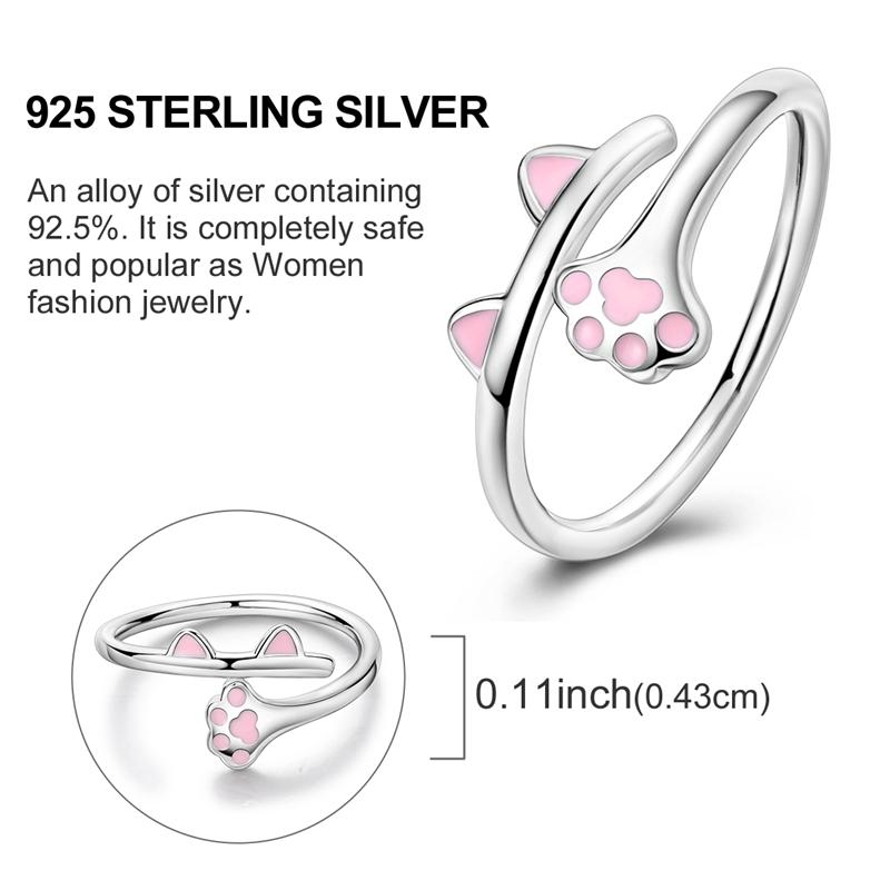 Anneaux en Cuivre Anneau Simple Cœur en Zircon pour Femmes Bijoux Anneau Cadeau Matériau Durable de Haute Qualité Design Élégant
