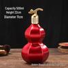 New Half Jin Gourd Glass Wine Bottle Set - Perfect for Home-Brewed Fruit or Health Wines