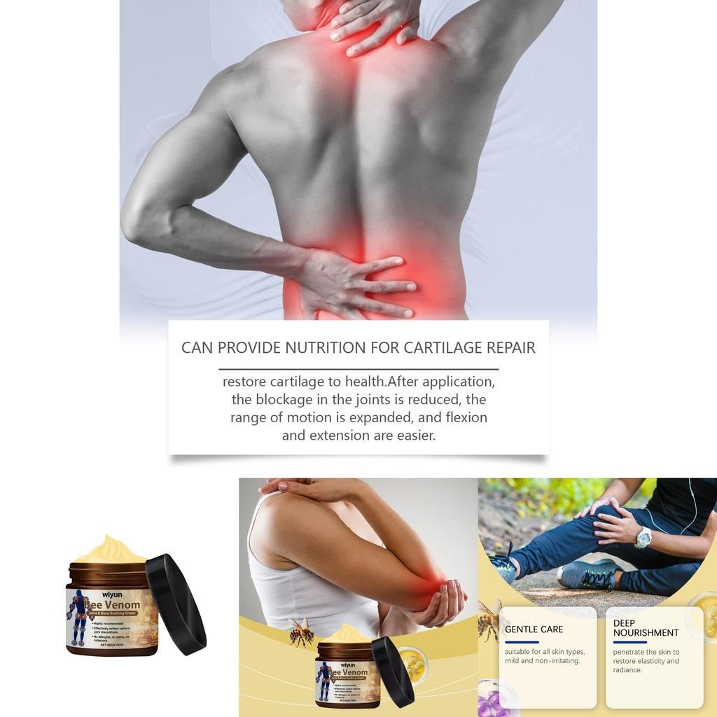 Natural Honey Bee Venom Joint Care Cream For Soothing Relief And Nourishing Massage