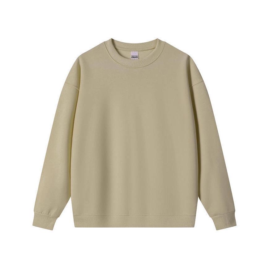 New Autumn and Winter Crew Neck Sweater Women's Loose Lazy Style Top Heavy Pullover Fashion Leisure School Style Multi-color Tide