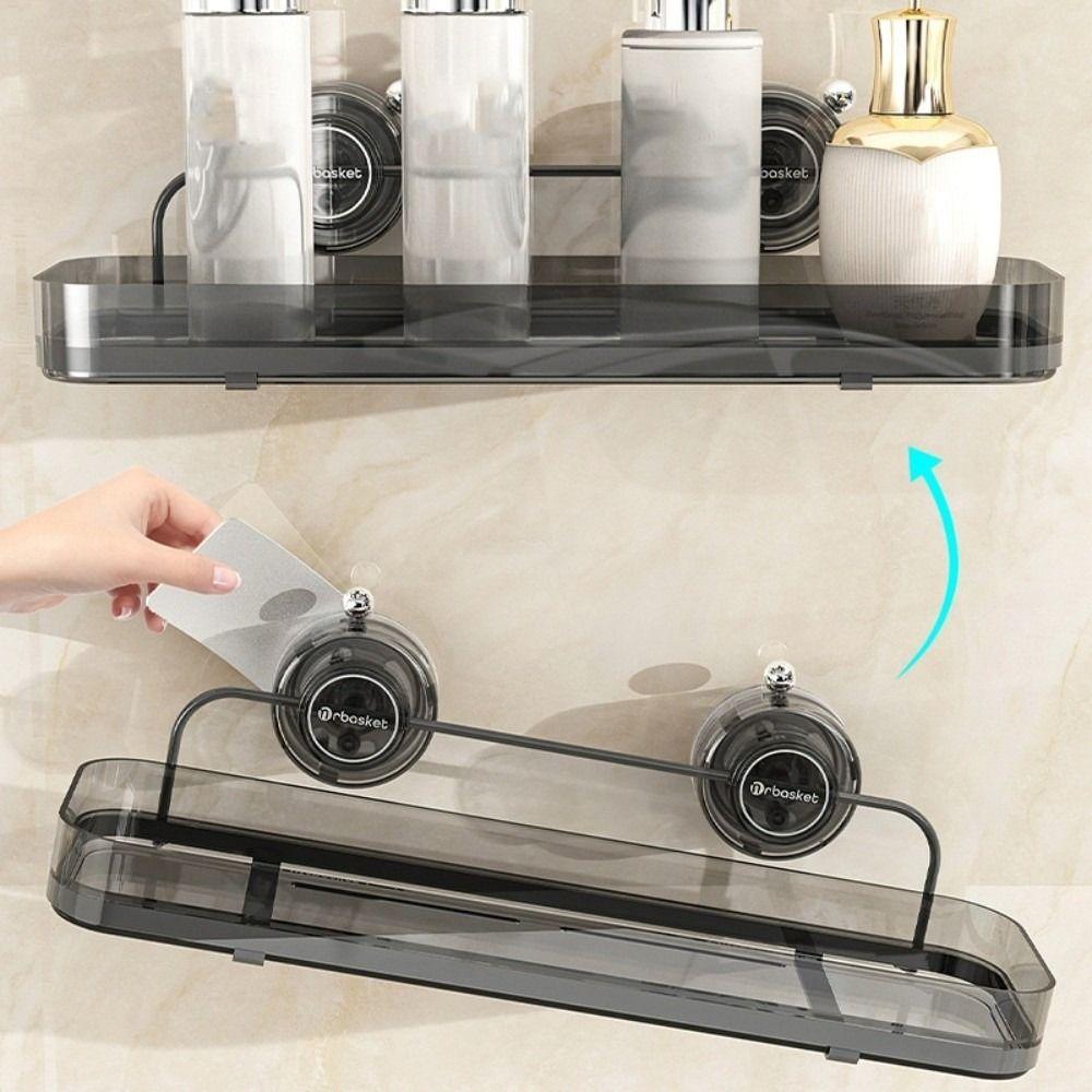 Punch Free Storage Shelf Suction Cup Triangle Shelf High Quality Organizer Rack  Home Use