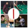 Billiards Pool Cue Clips Pool Cue Clamps Display Hangers Billiard Supplies Long Cue Stick Holder Pole Storage Holder Rubber