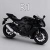 1:9 R1 Honda Cbr 1000Rr Motorfiets Speelgoed Minatuur Legering Diecast Auto Model Schokabsorptie Rubberen Band Modellen Cadeau Voor Vriendjes