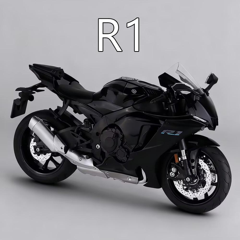 1:9 R1 Honda Cbr 1000Rr Motorfiets Speelgoed Minatuur Legering Diecast Auto Model Schokabsorptie Rubberen Band Modellen Cadeau Voor Vriendjes