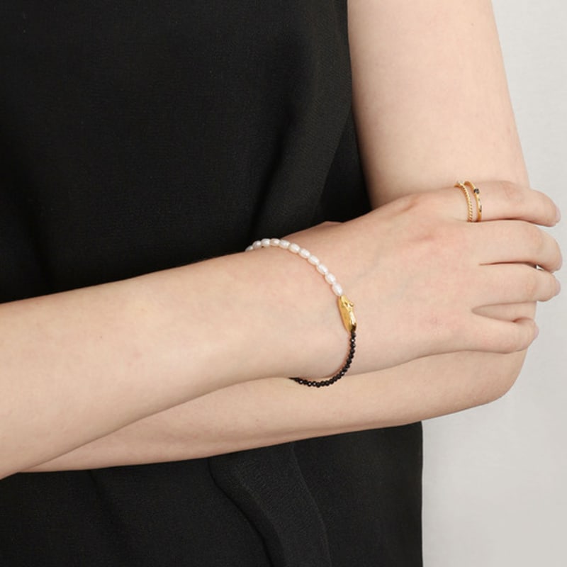 Ozel Silver925 Half Bracelet PS077B