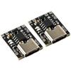 2-10PCS Smallest Lithium Battery Charging Panel 1A Ternary Lithium Battery 3.7V4.2V Charger Module Type-C With Protection Board