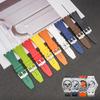 Rubber Watch Strap Silicone Men 27 28MM for Ap Royal Oak 15400 26320 Concave Interface Steel Rose Gold Fold Buckle Watchband