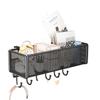 Adjustable Dormitory Bedside Hanging Storage Basket & Rack