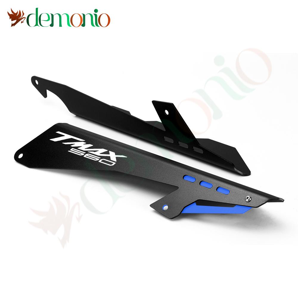 Motorcycle Accessories Chain Guide Guard Cover Protector For YAMAHA TMAX530 TMAX560 T MAX 530 T-MAX 560 TMAX DX SX