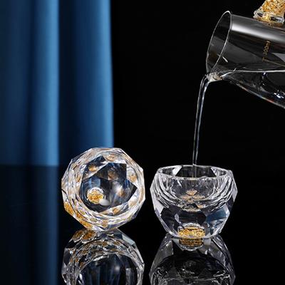 50Ml Diamond Cutting Crystal Liquor Glasses Vodka Shot Glass Wine Glasses Whiskey Glass Spirits Sake Soju Brandy Tea Cup