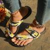 Summer toe cool slippers women's new camouflage fashion flat casual outside beach women's shoes