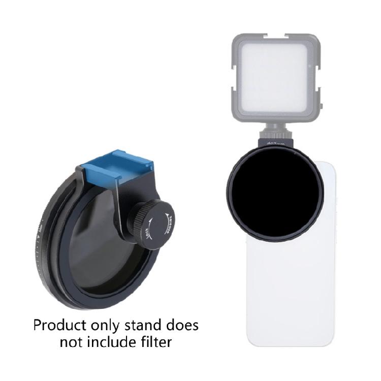 67mm Phone Gadget Filter Base Plastic Filter Attachment Filter Holder Smartphone Filter Attachments for Phone  14/15