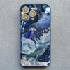 Ocean Whale Shark Swimming Phone Case Cover For iPhone 16 15 14 Plus Pro Max SE2 7 8 Plus XR XS X 11 12 13 Mini Pro Max Shells