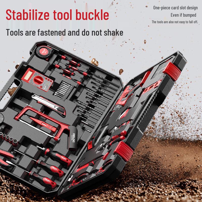 Delixi 12V Cordless Electric Drill & Tool Kit CN plug (adapter included)