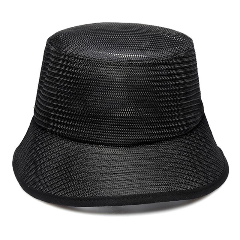 Men's Plus Size Sun Protection Breathable Bucket Hat for Summer & Beach Fishing