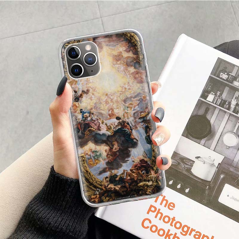 palace of versailles The Creation of Adam Phone Case For Apple iPhone 17 Air 16 15 Plus 14 + 13 Mini 12 11 Pro Max 7 8 SE 16Max